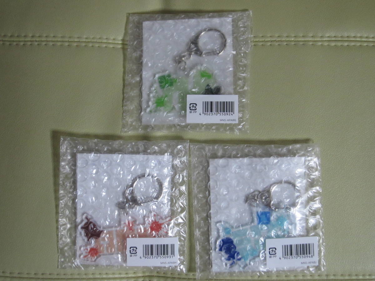  new goods * my Nintendo store [s pra toe n3fes key holder 3 kind set (..*.. .*..)]*Splatoon×Pokmon* Pokemon 