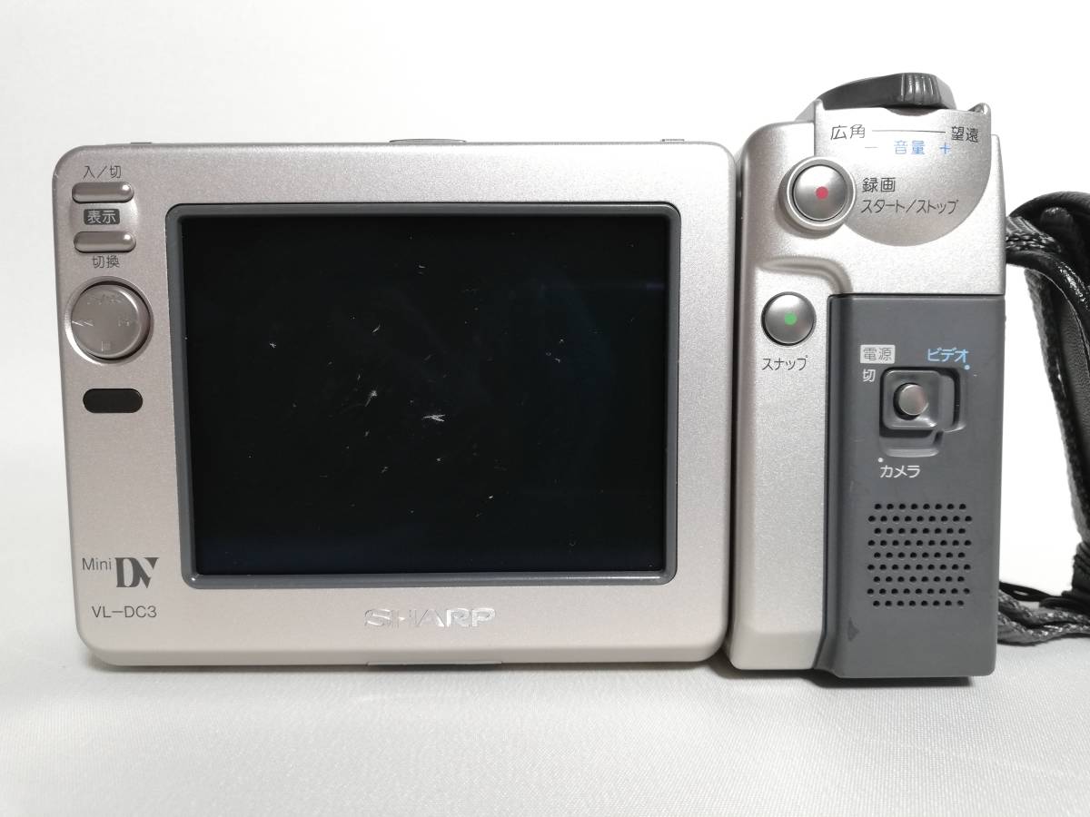 録再OK】 SHARP MiniDVビデオカメラ VL-DC3【取説付 録再OK】 SHARP MiniDVビデオカメラ VL-DC3【取説付