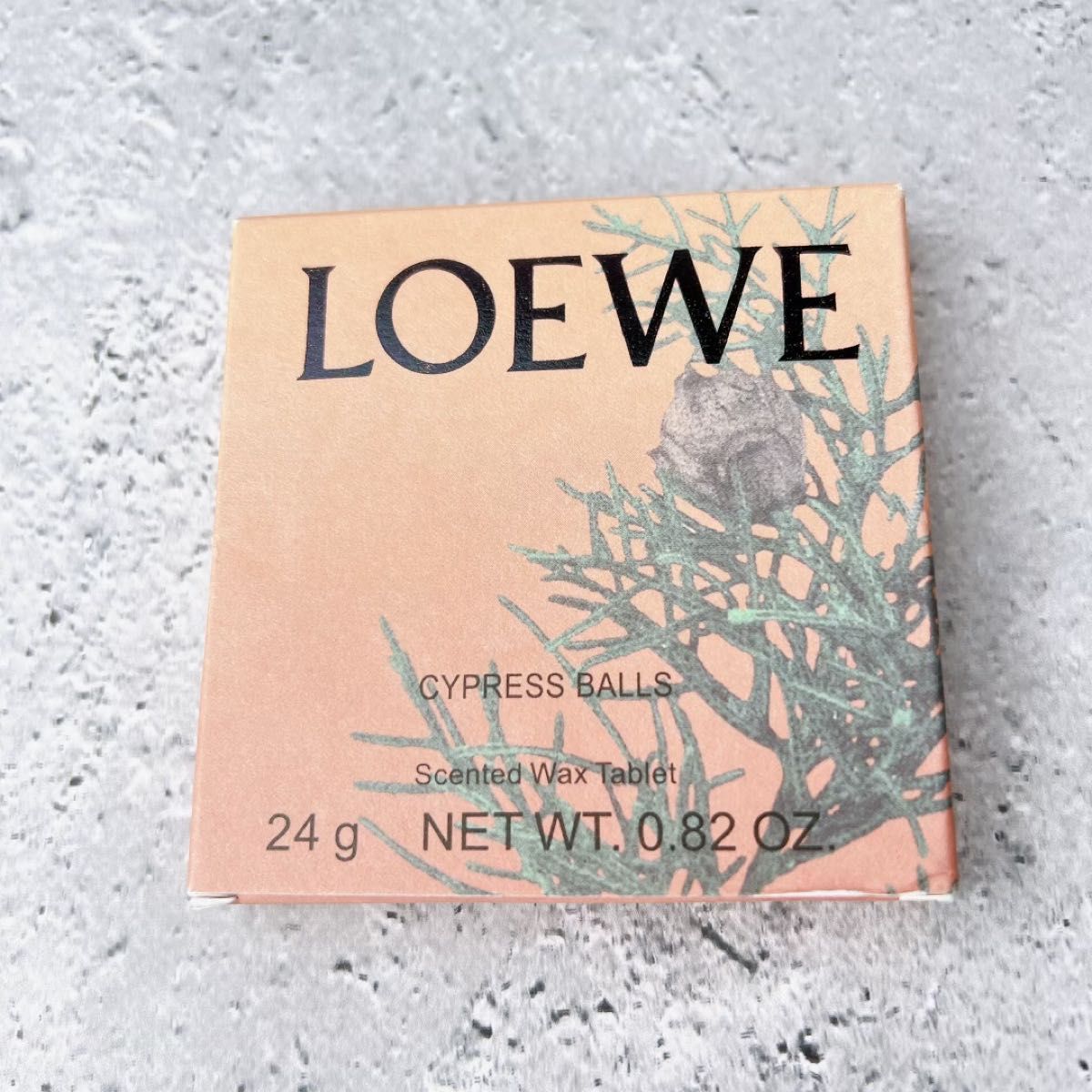 ロエベ　LOEWE ルームフレグランス　24g サイプレスボール　ワックスタブレット