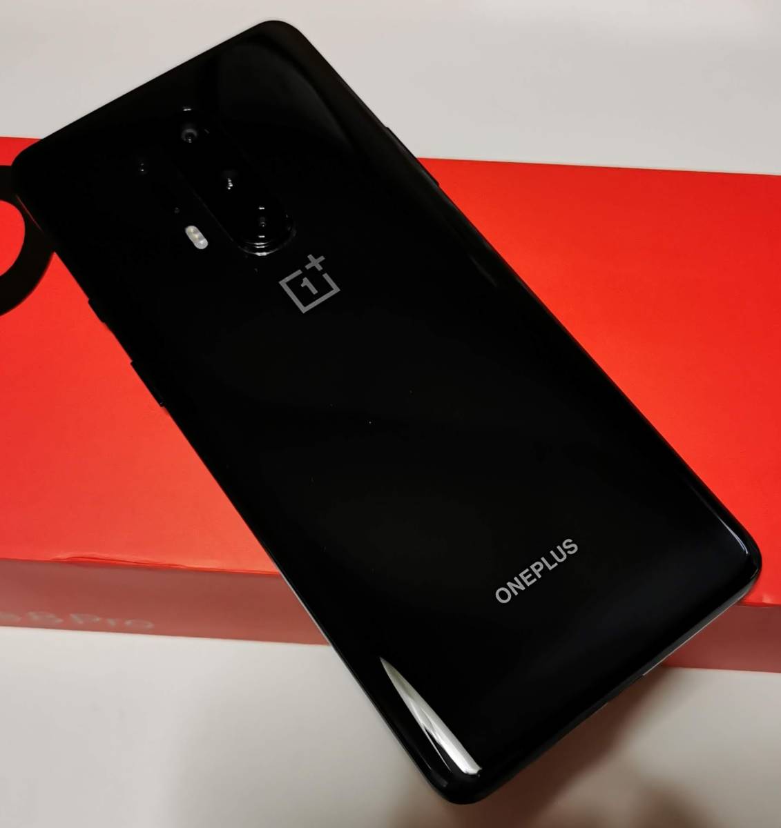 OnePlus 8 Pro 12G 256GB Dual-SIM IN2020 SIMフリー ブラック 中国版