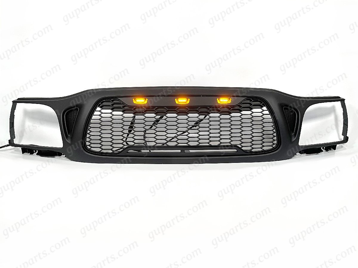 トヨタ タコマ 2001～2004 グリル ハニカム メッシュ LED フロント 2WD / 4WD TACOMA ラプター ライトの画像2