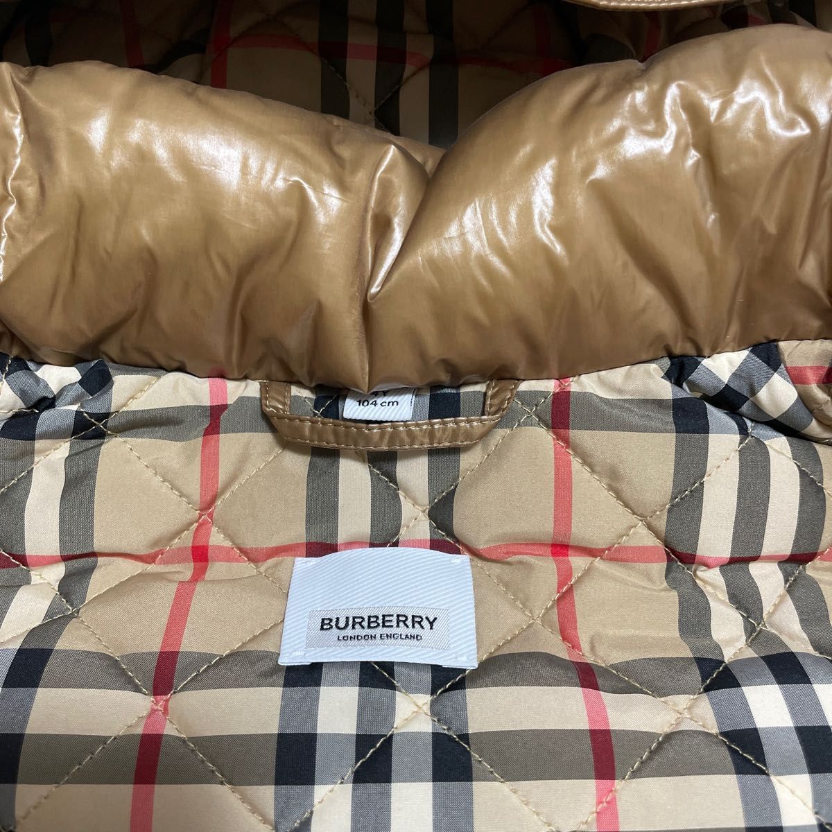 BURBERRY  ダウンベスト デパート購入品 正規品