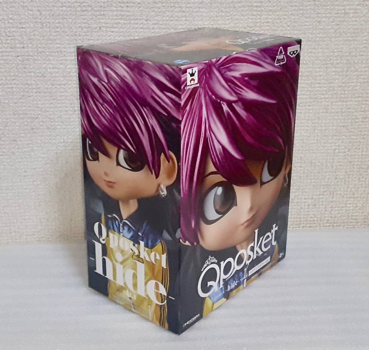 Qposket hide vol.4 メタリックカラー　フィギュア　Q posket ヒデ X JAPAN　未開封品_画像2