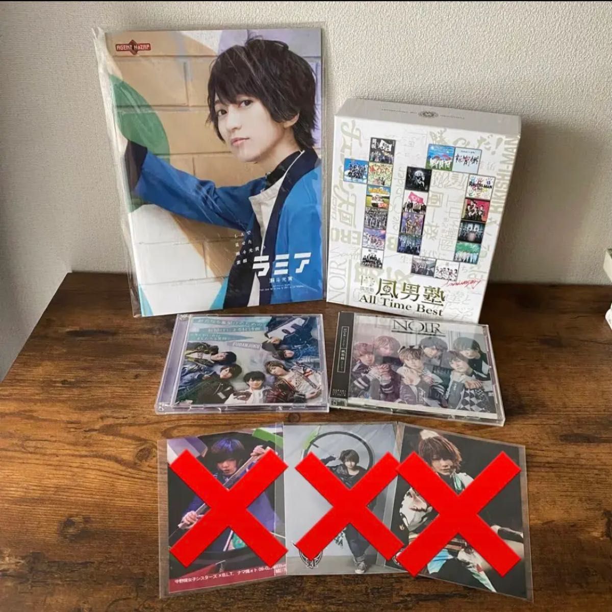 風男塾 CD・DVD ブロマイド まとめ売り 風男塾 CD・DVD ブロマイド まとめ売り タレントグッズ