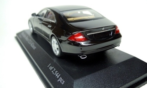 【稀少!】Ж ミニチャンプス 1/43 PMA メルセデス ベンツ CLS 2004 黒 Mercedes Benz CLS Black MINICHAMPS Ж Daimler AMG Maybach CLA E_画像3