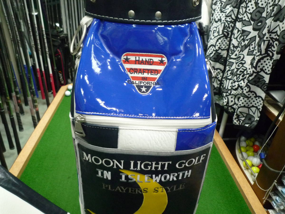 超激安 25600円 ベルディング・お洒落なMOON SHOTキャディーバック・白 その他