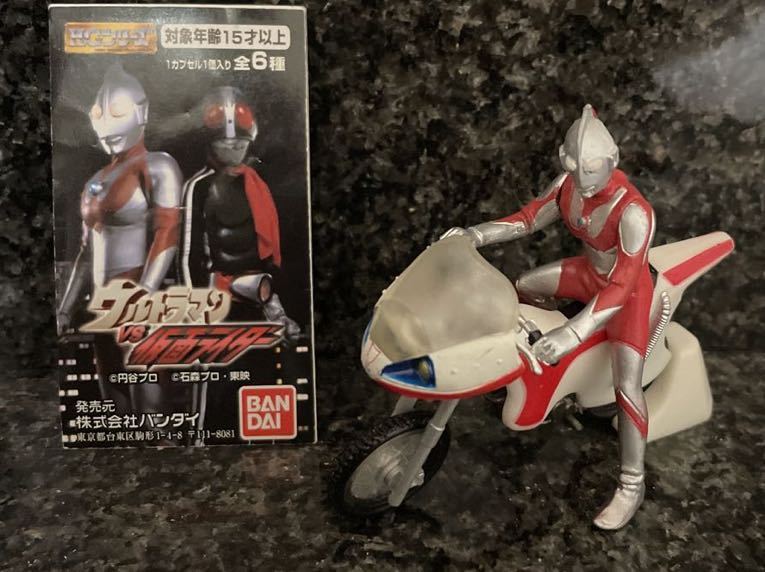 ガシャポン ウルトラマン ＶＳ 仮面ライダー ウルトラマン ＆　新サイクロン号　検索　シン仮面ライダー　フィギュアーツ ルミナス _画像2