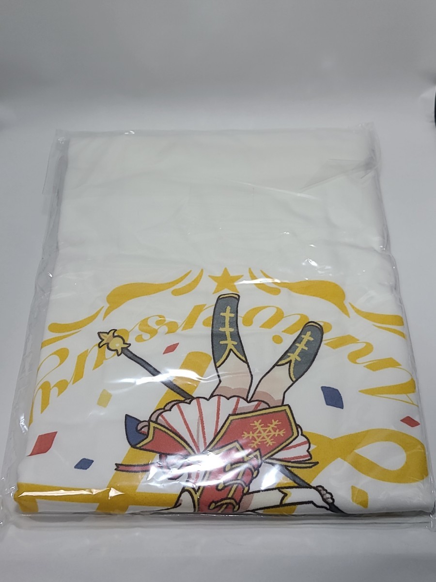  beautiful goods middle island .. limitation goods illustration T-shirt white L size 24th Birthday Anniversary OnlineEvent voice actor Takeda . pear . many .