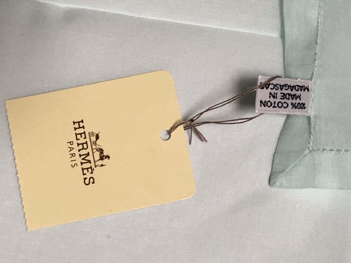 【未使用保管品】HERMES エルメス スカーフ プチカレ コットン ハンカチ 未使用 HERMES コットン H ハンカチ プチカレ ミニスカーフ