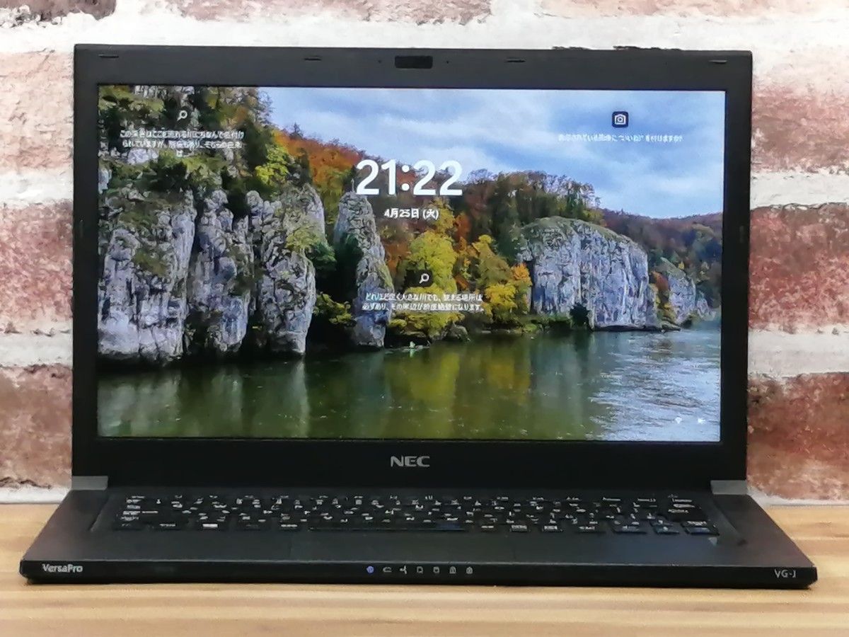 NEC Core i5 SSD128GB メモリー4GB WQHD液晶 HDMI オフィス Win11 初期