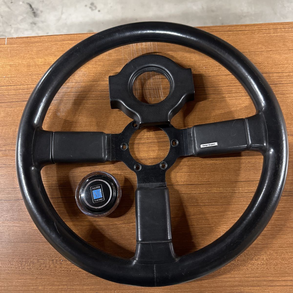 NARDI Nardi steering wheel jiujia-ro super rare that time thing horn attaching 