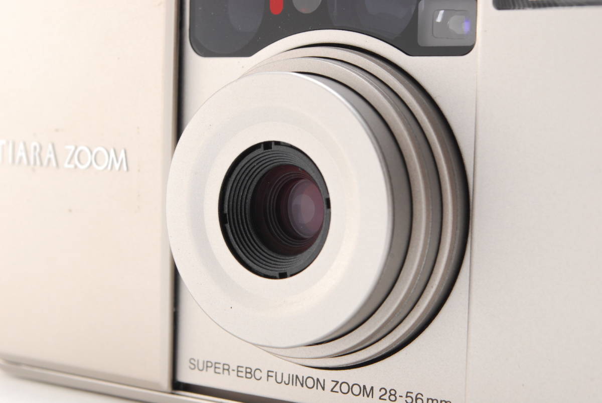 富士フィルム FUJIFILM TIARA ZOOM ティアラ ズーム SUPER-EBC FUJINON 28-56mm コンパクトフィルムカメラ  #5057