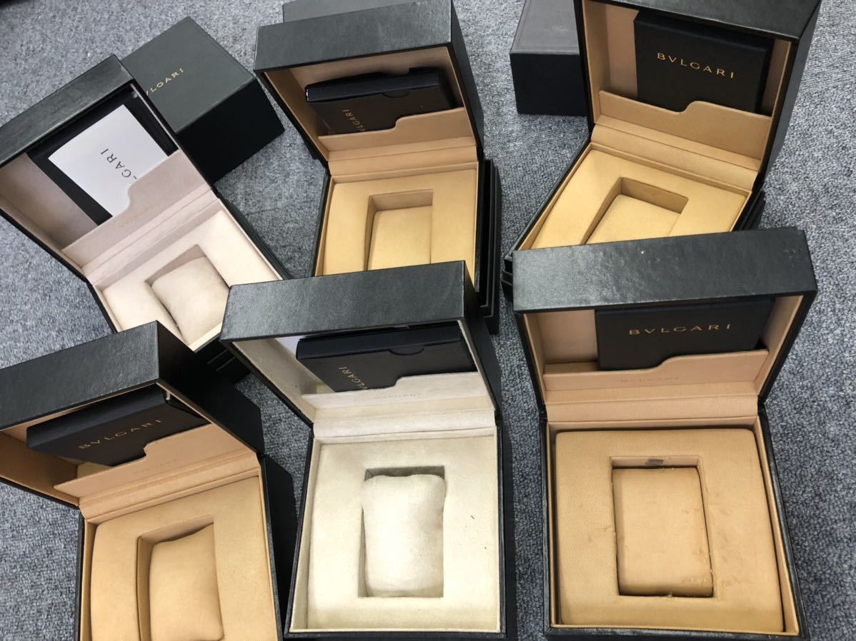 BVLGARI 純正 ブルガリ時計ケース 空箱 6個セット は行 | dermaarte.mx