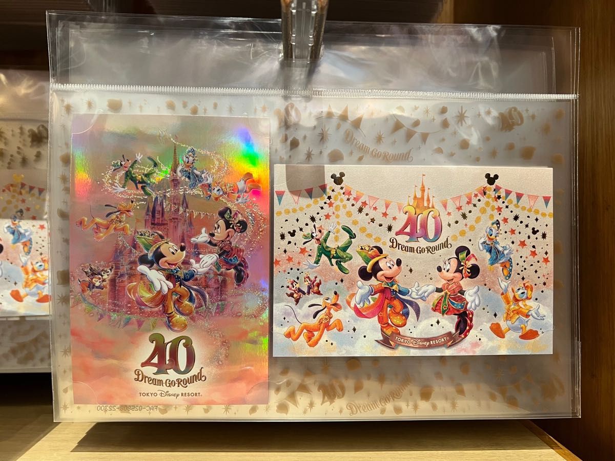 東京ディズニーランド　40周年 ポストカード　2枚セット