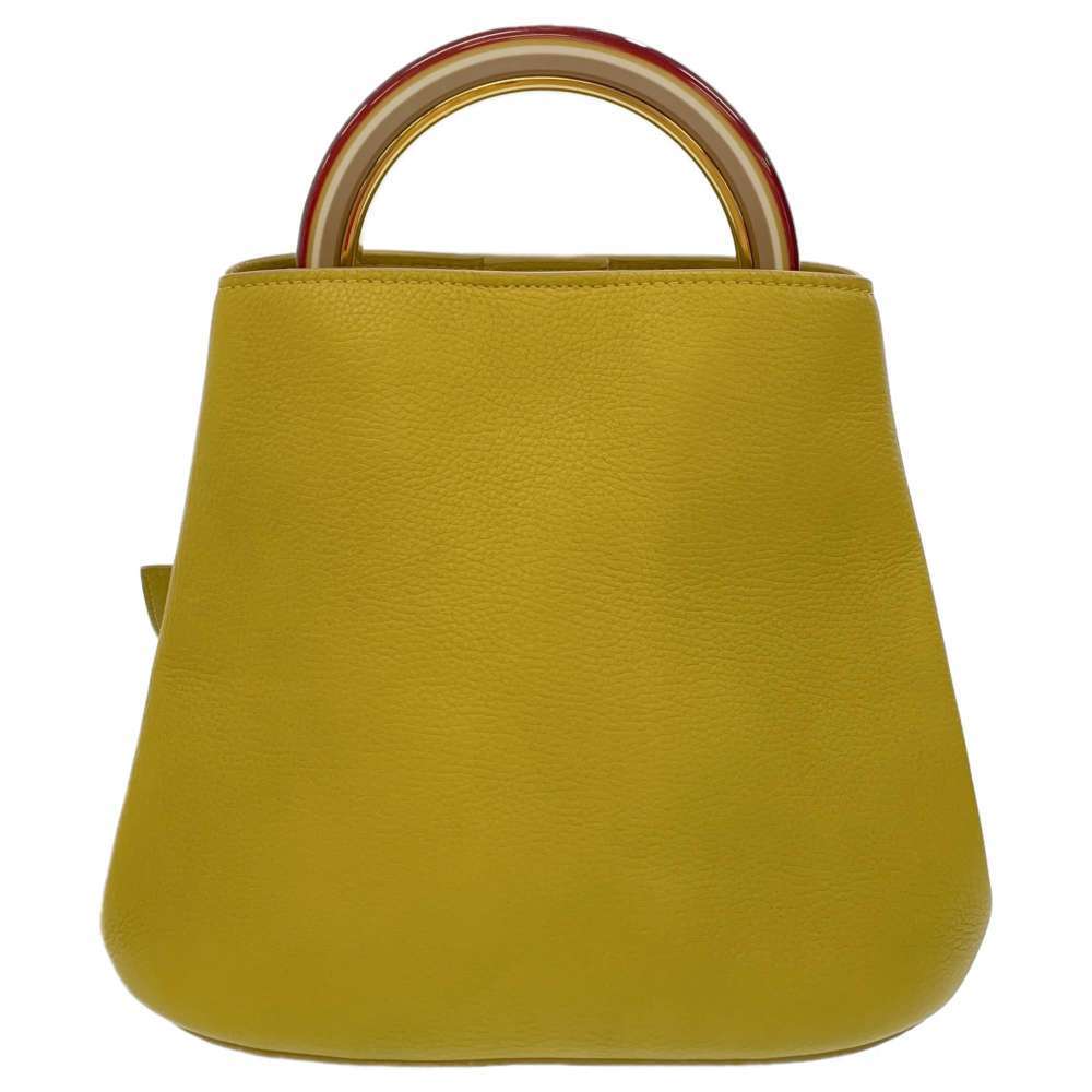 マルニ ハンドバッグ パニエ レザーMARNI バッグ 2wayショルダーバッグ