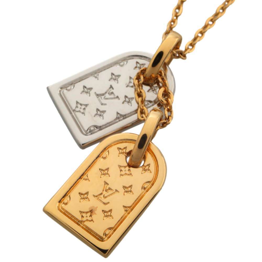 ルイヴィトン ネックレス モノグラム ナノグラム M63141 LOUIS VUITTON