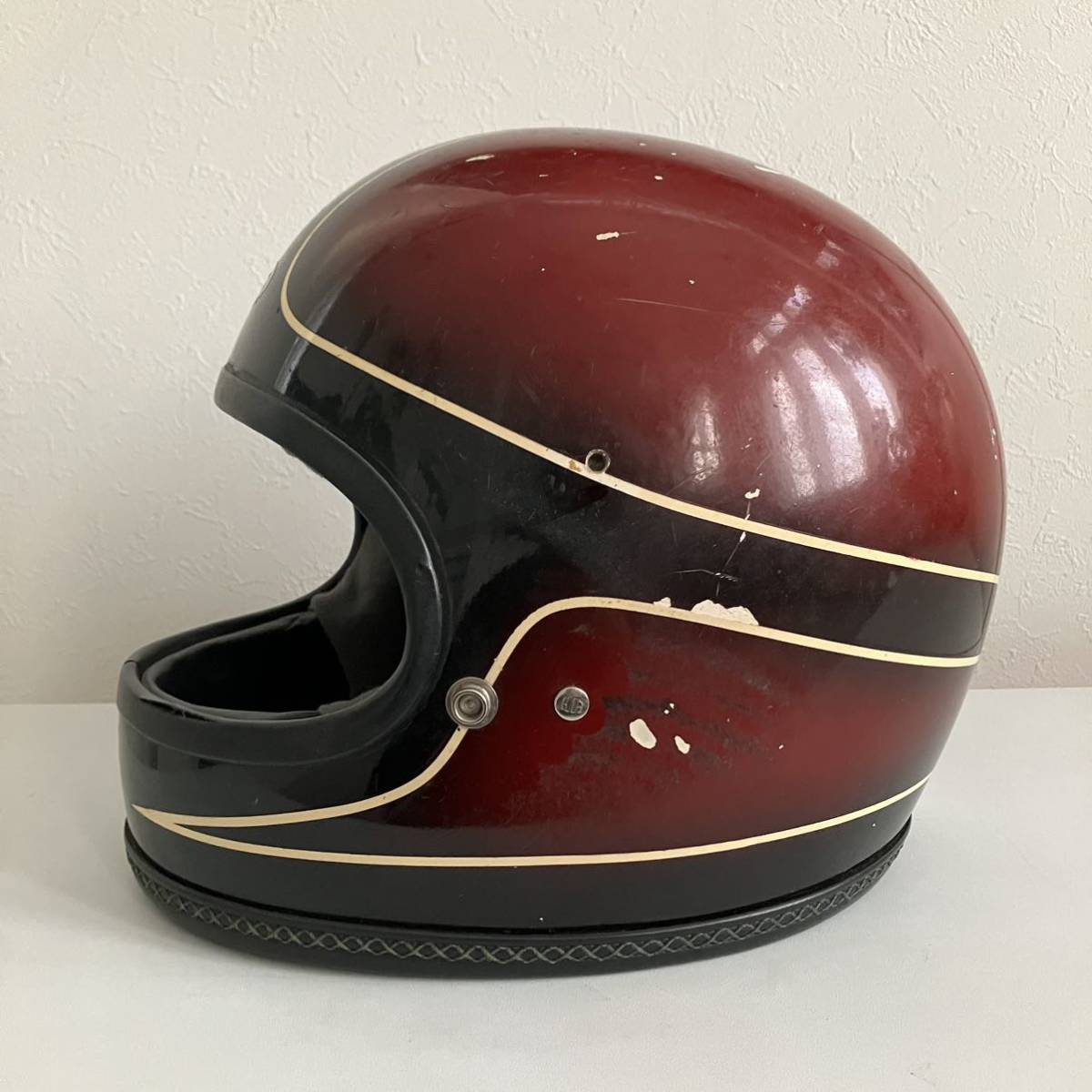 ARAI☆ビンテージヘルメットXLサイズ 1977年製 希少 族ヘル 旧車 ARAI☆ビンテージヘルメットXLサイズ 1977年製 希少 族ヘル 旧車