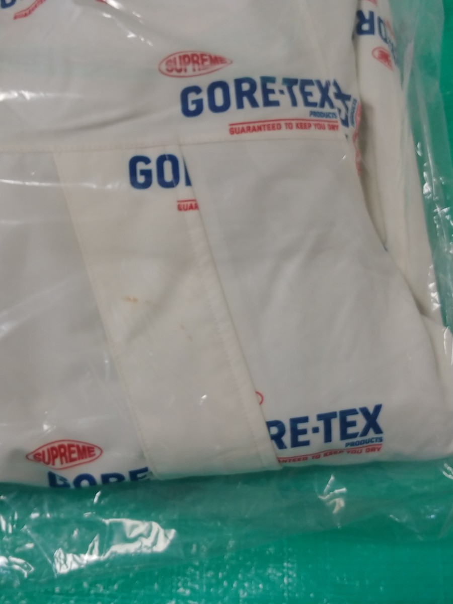 レア Supreme GORE-TEX Reversible Polartec Lined Jacket XL Natural Logos ゴアテックス リバーシブル ポーラテック ジャケット ロゴ_画像3