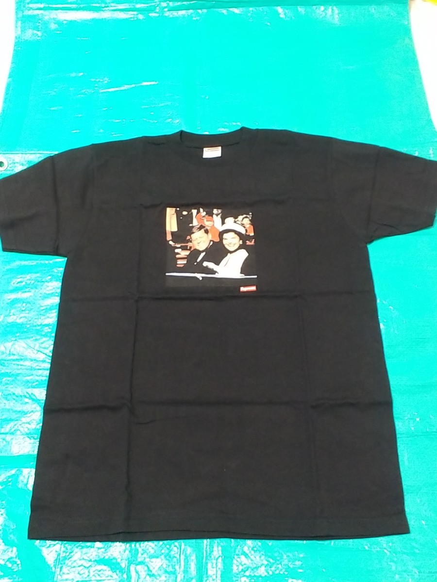 レア Supreme Kennedy Tee 黒 M シュプリーム ケネディ フォト Tシャツ