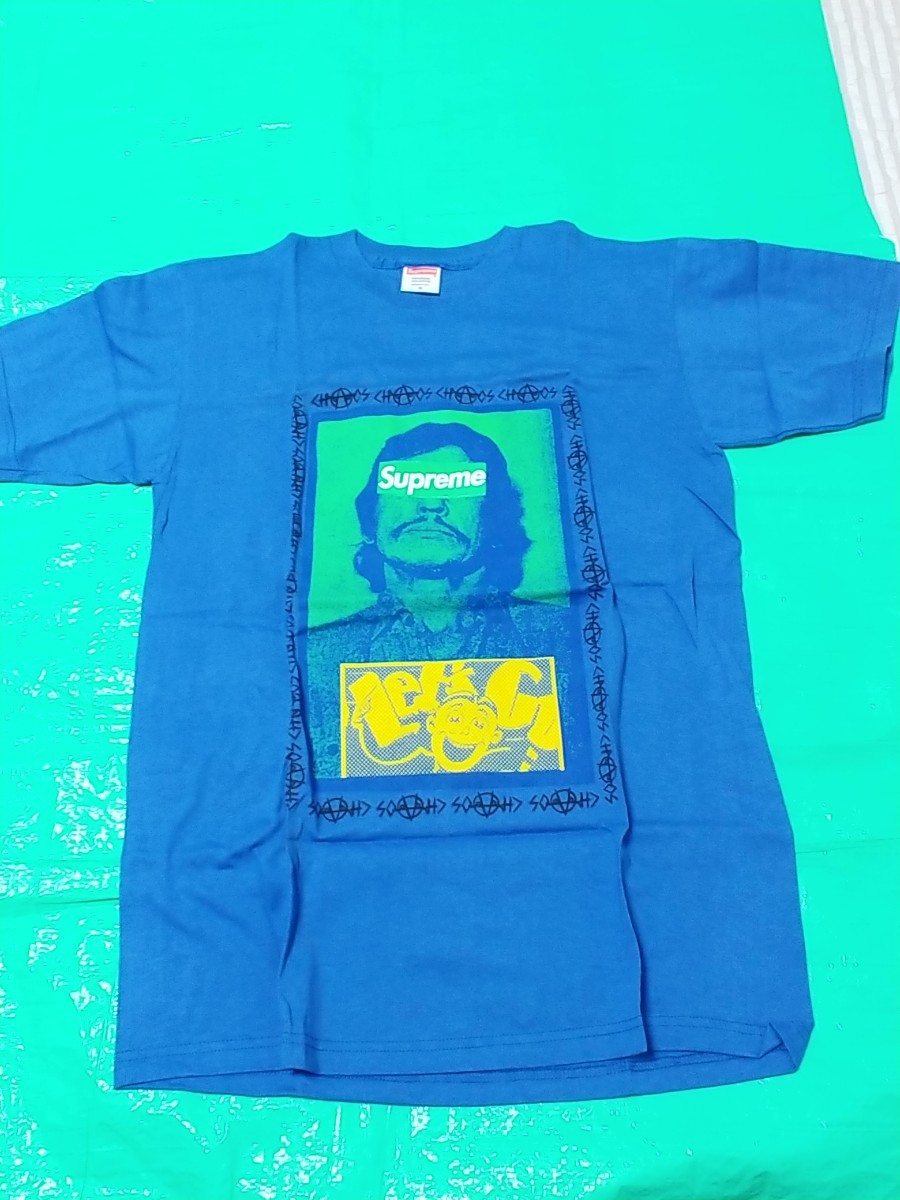 レア Supreme ブロンソン Tシャツ 青 M シュプリーム Box Logo