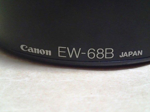 [ Canon 純正 レンズフード EW-68B ]