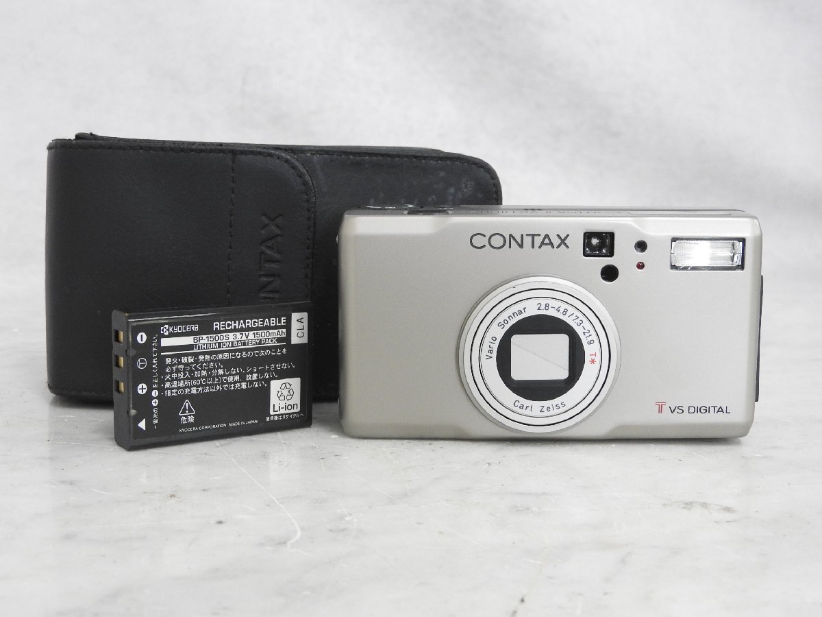 ☆ CONTAX コンタックス コンパクトデジタルカメラ TVS DIGITAL ☆現状