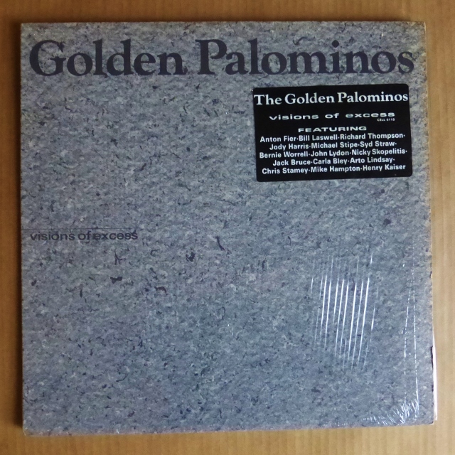 THE GOLDEN PALOMINOS「VISIONS OF EXCESS」米ORIG [CELLULOID] ステッカー有シュリンク美品_画像1