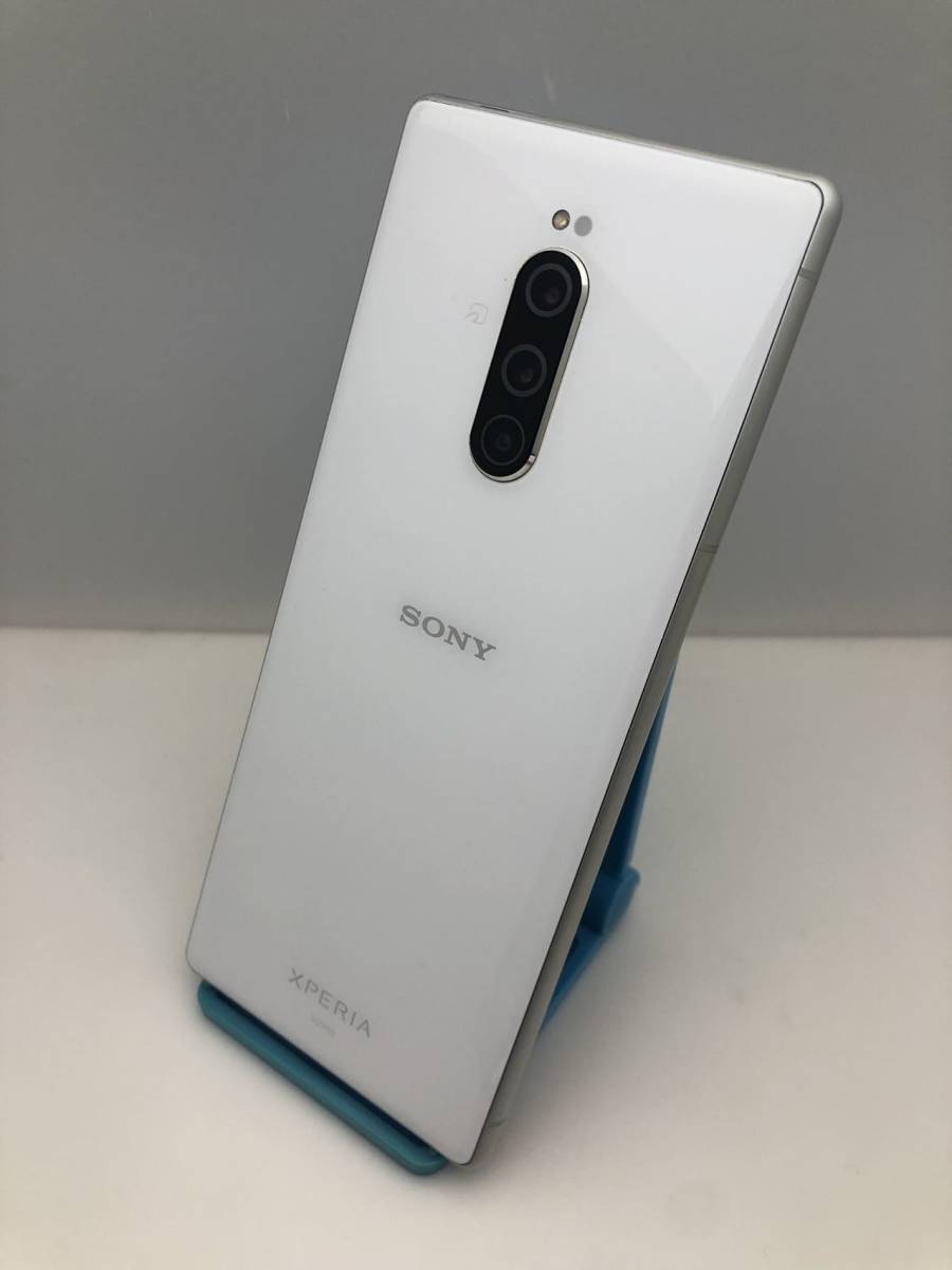 『ランクB3019』SOV40 Xperia 1 ホワイト 白ロム SIMロック解除済み 送料無料