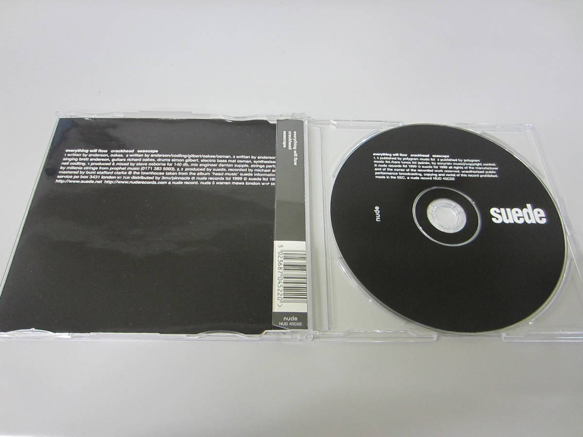 Suede/Everything Will Flow NUD45CD2 UK盤CD ネオアコ ギターポップ OASIS Blur Radiohead Elastica Gene Mansun Manic Street Preachers_画像2