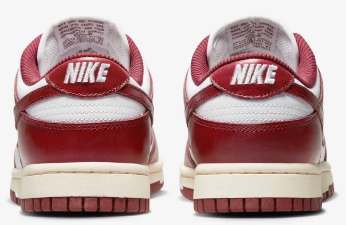 Nike Dunk Low PRM "Team Red and White"