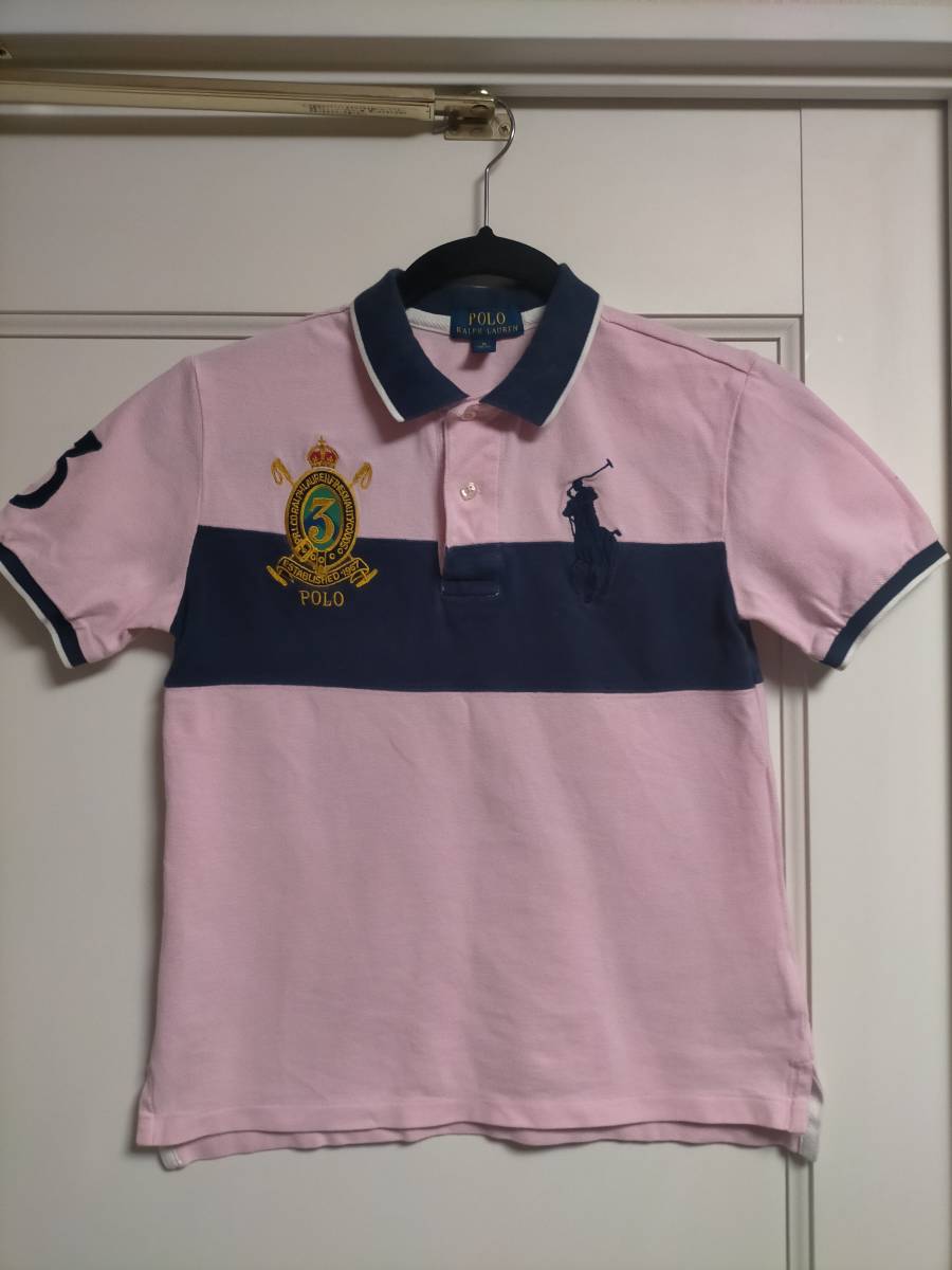  Ralph Lauren big po knee polo-shirt with short sleeves (150)