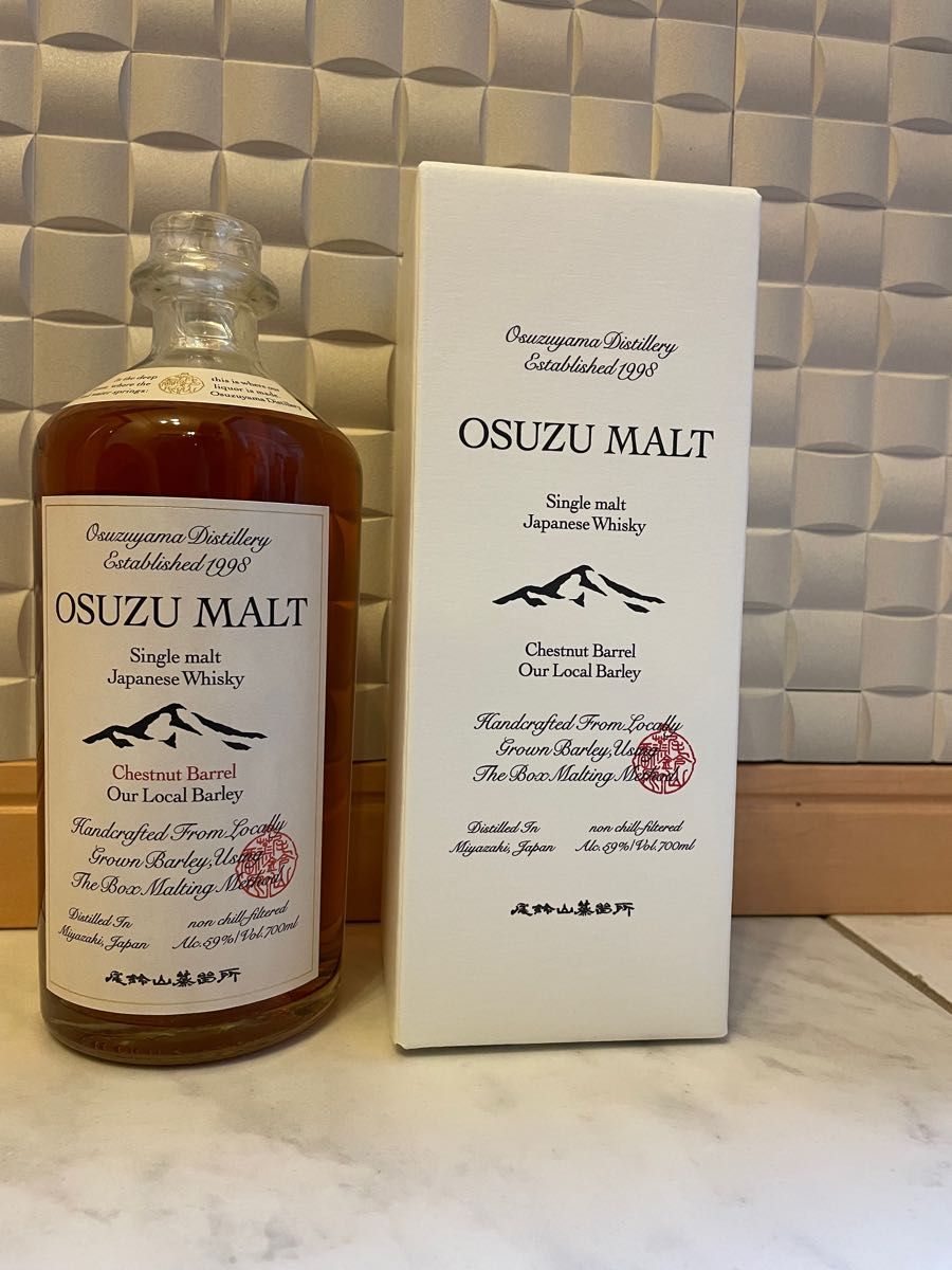 尾鈴山蒸溜所 ウイスキー OSUZU MALT Chestnut Barrel - 酒