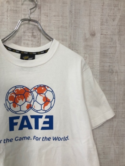  beautiful goods *FAT T-shirt heavywait FIFAparoti- size SKINNY white FIFA