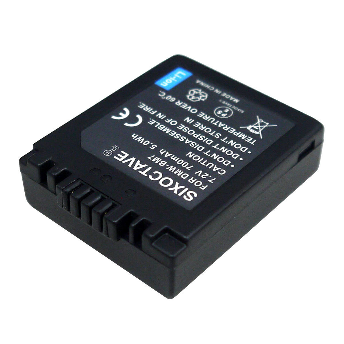 DMW-BM7 / CGA-S002　★送料無料★　Panasonic　互換バッテリー　1個と　互換充電器　1個　DMC-FZ2 / DMC-FZ20 / DMC-FZ3_画像2