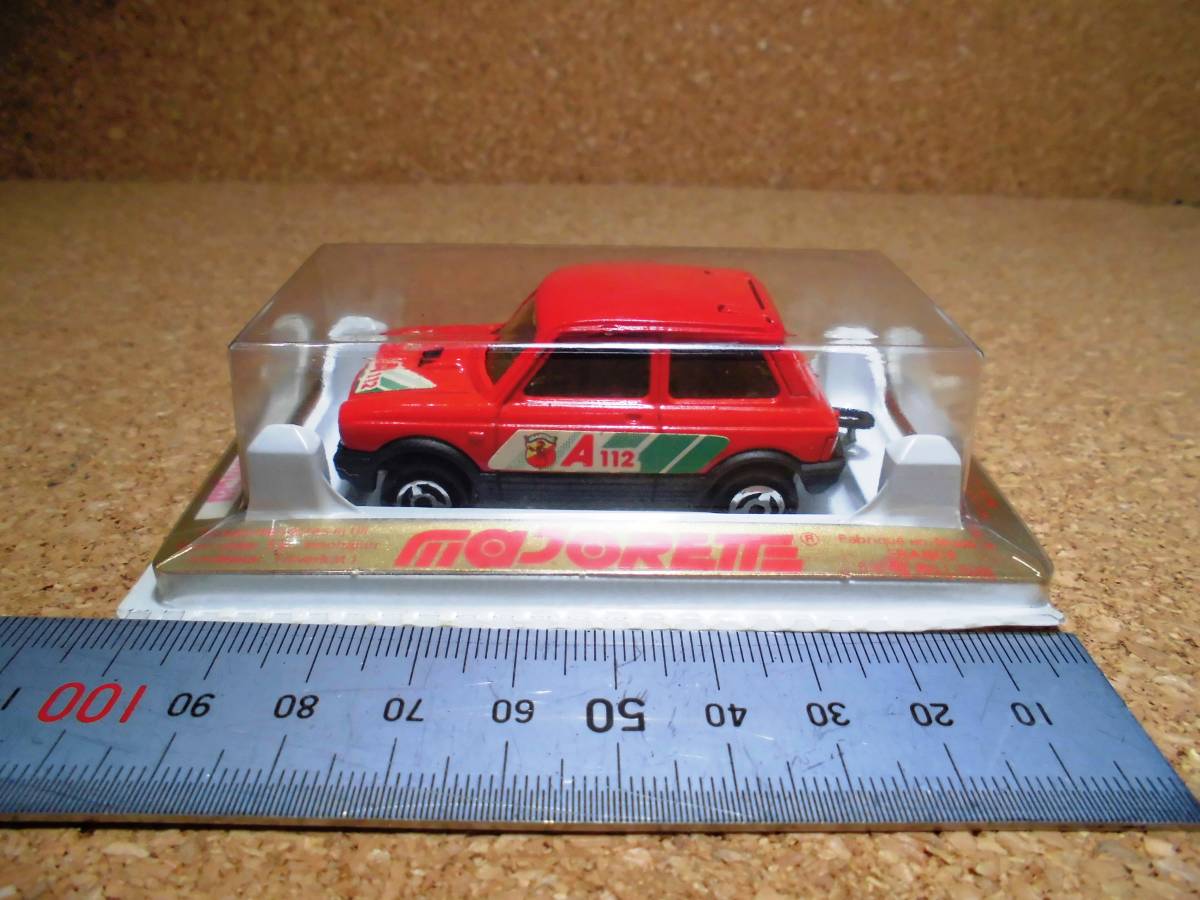  Old MajoRette Auto Bianchi A112 abarth majorette autobianchi ABARTH inspection ) Matchbox Tomica Solido Hot Wheels 