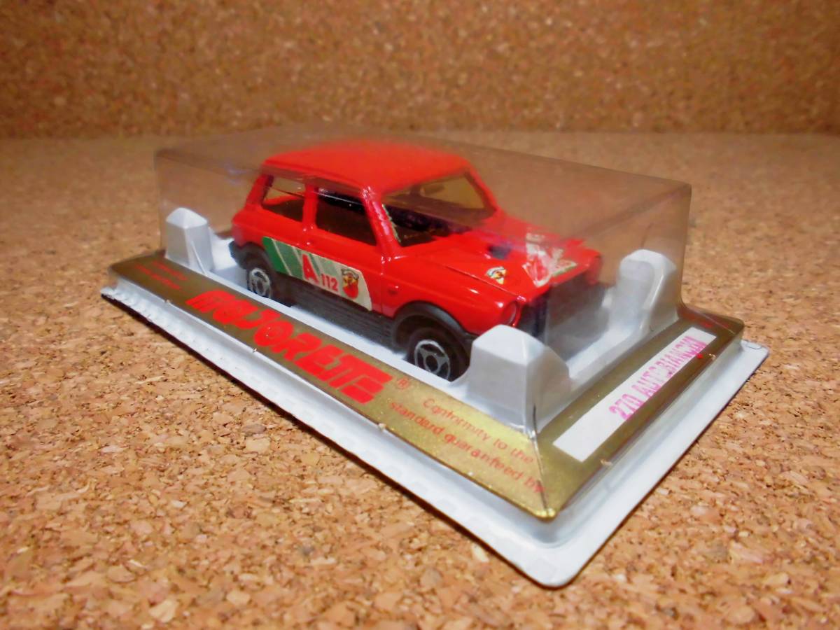  Old MajoRette Auto Bianchi A112 abarth majorette autobianchi ABARTH inspection ) Matchbox Tomica Solido Hot Wheels 