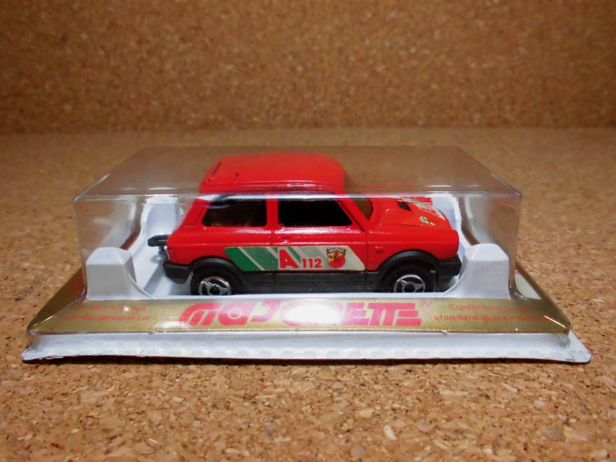  Old MajoRette Auto Bianchi A112 abarth majorette autobianchi ABARTH inspection ) Matchbox Tomica Solido Hot Wheels 