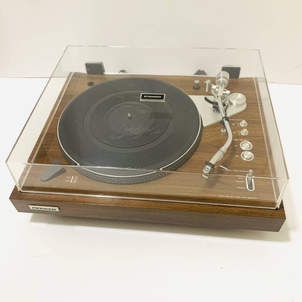 パイオニア Pioneer PL-1250 レコードプレーヤー(針付) 動作品-