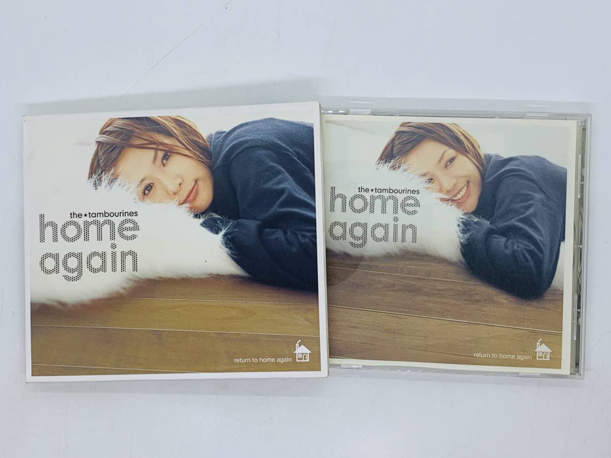 即決CD the tambourines / home again / ザ☆タンバリンズ / スリーブ付き アルバム レア Y01の画像1