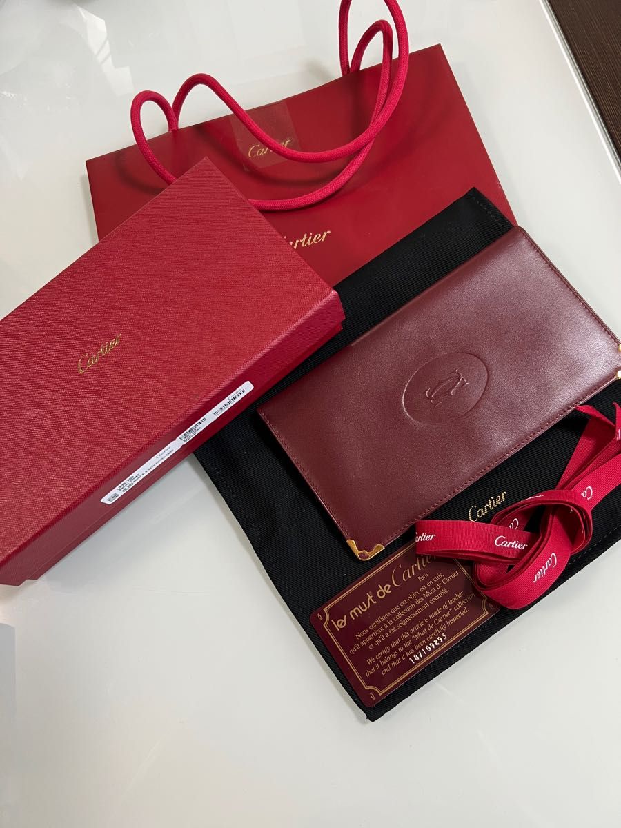 カルティエ Cartier マストライン 二つ折り長財布（札入れ） www