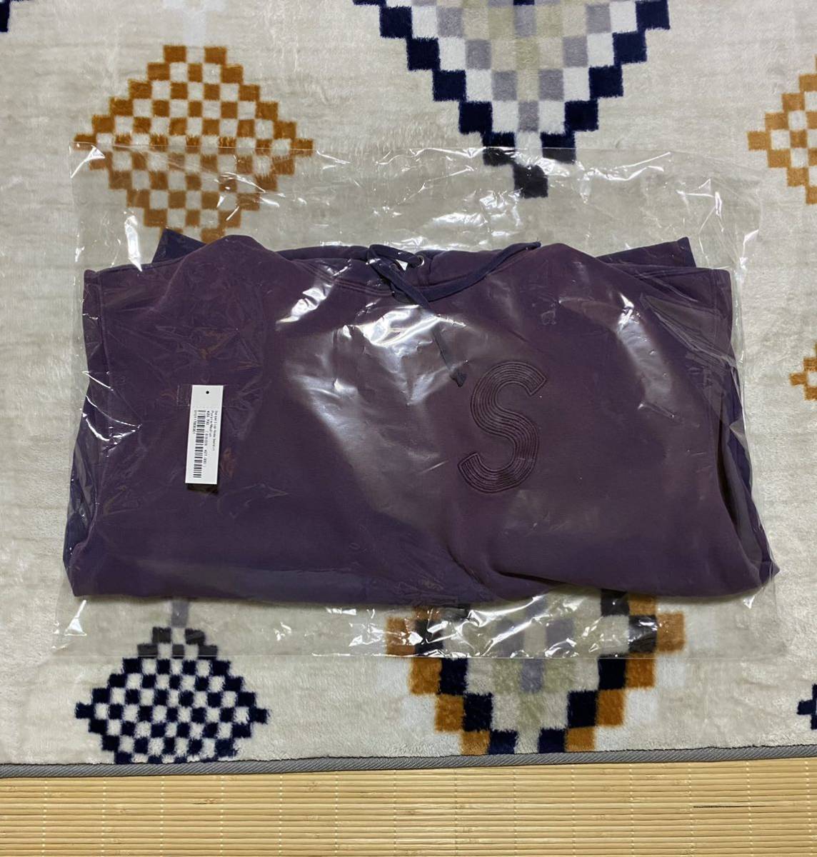 Supreme Overdyed S Logo Hooded Sweatshirt パープル M シュプリーム