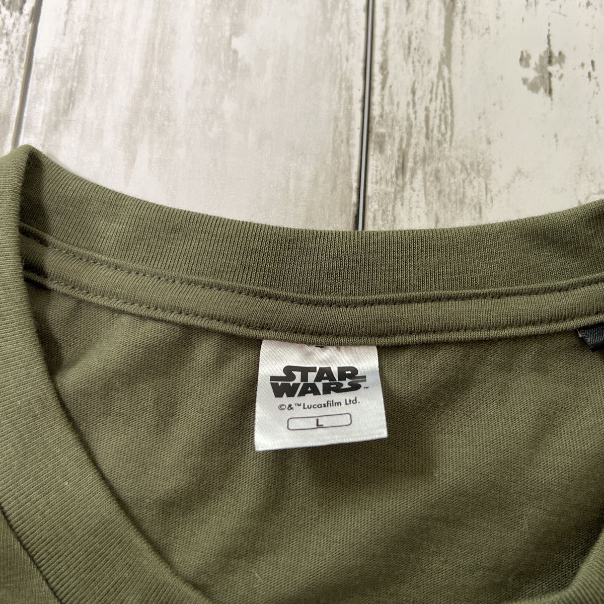 STAR WARS スターウォーズ 暗黒卿 帝国 銀河 総司令官 DARTH VADER ダースベーダー プリント ポケット 半袖Tシャツの画像6