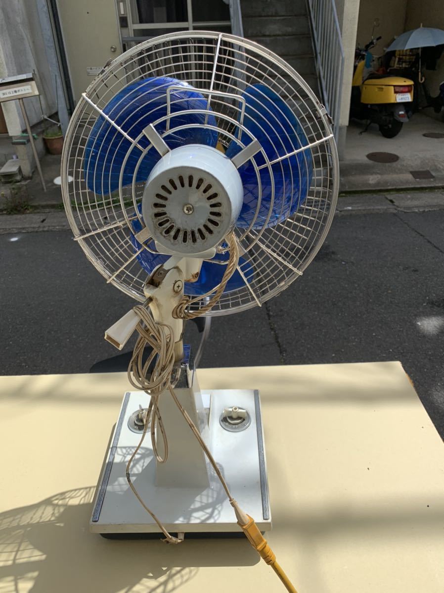National レトロ扇風機 昭和レトロ F-30LG 扇風機 動作確認済み 送料