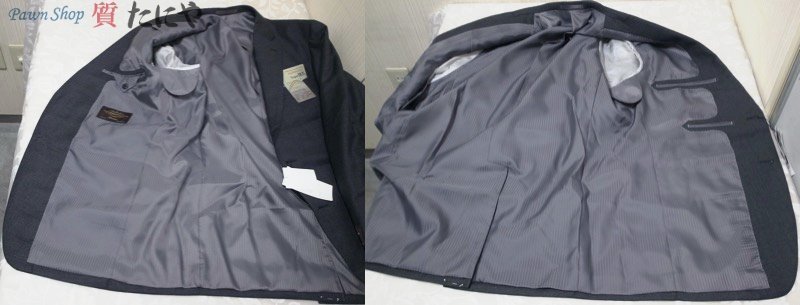 ★☆送料無料 【ヴィターレ バルベリス カノニコ】VITALE BARBERIS CANONICO スーツ セットアップ シングル 2つボタン メンズ タグ付き☆★_画像3