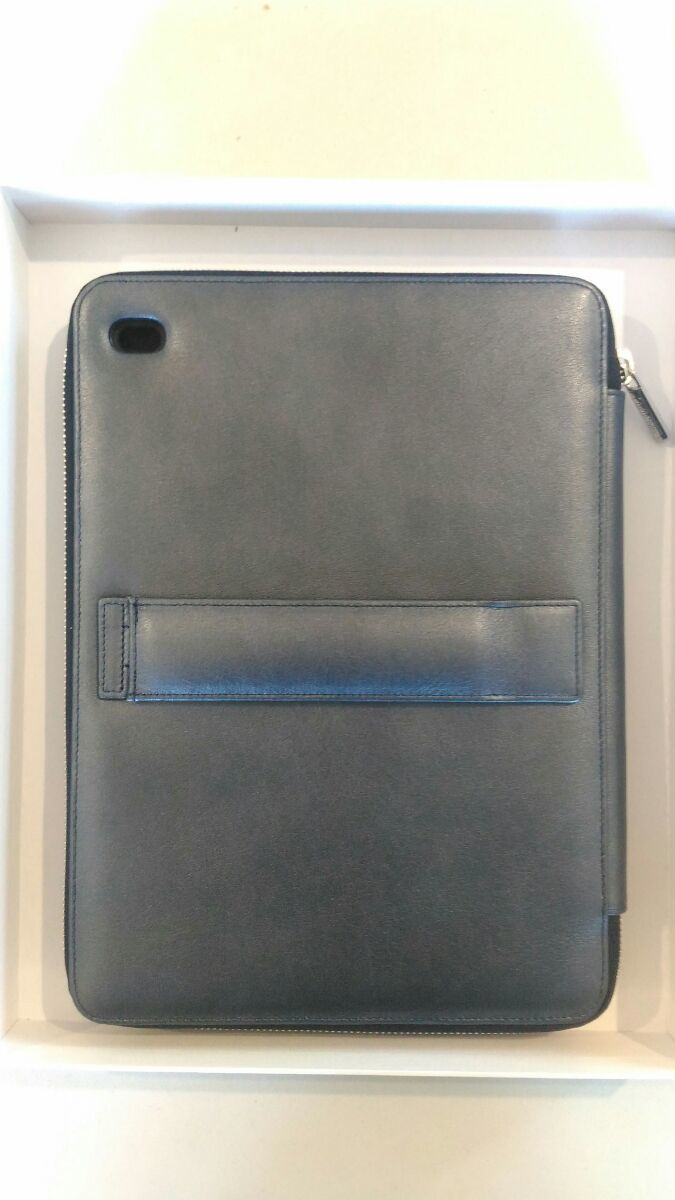  including carriage production end goods new goods RIMOWA Rimowa iPad air case leather case blue 