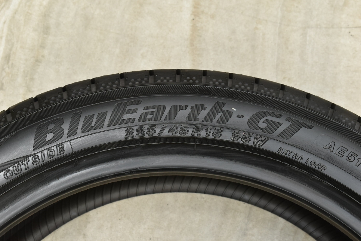 新車外し品】ヨコハマ ブルーアースGT AE51 225/45R18 4本セット