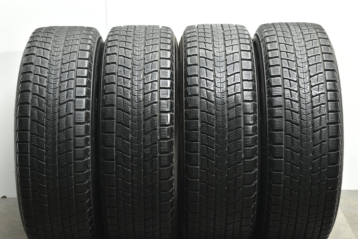 【美品】JOKER 17in 7J +40 PCD114.3 ダンロップ ウィンターマックス SJ8 225/65R17 レクサス NX RAV4 エクストレイル CX-8 CX-5 送料無料_画像7