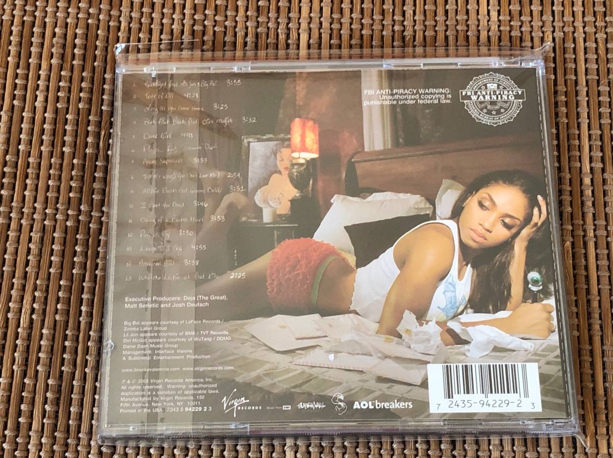 新品未開封CD Brooke Valentine/Chain Letter ブルック・ヴァレンタイン_画像2