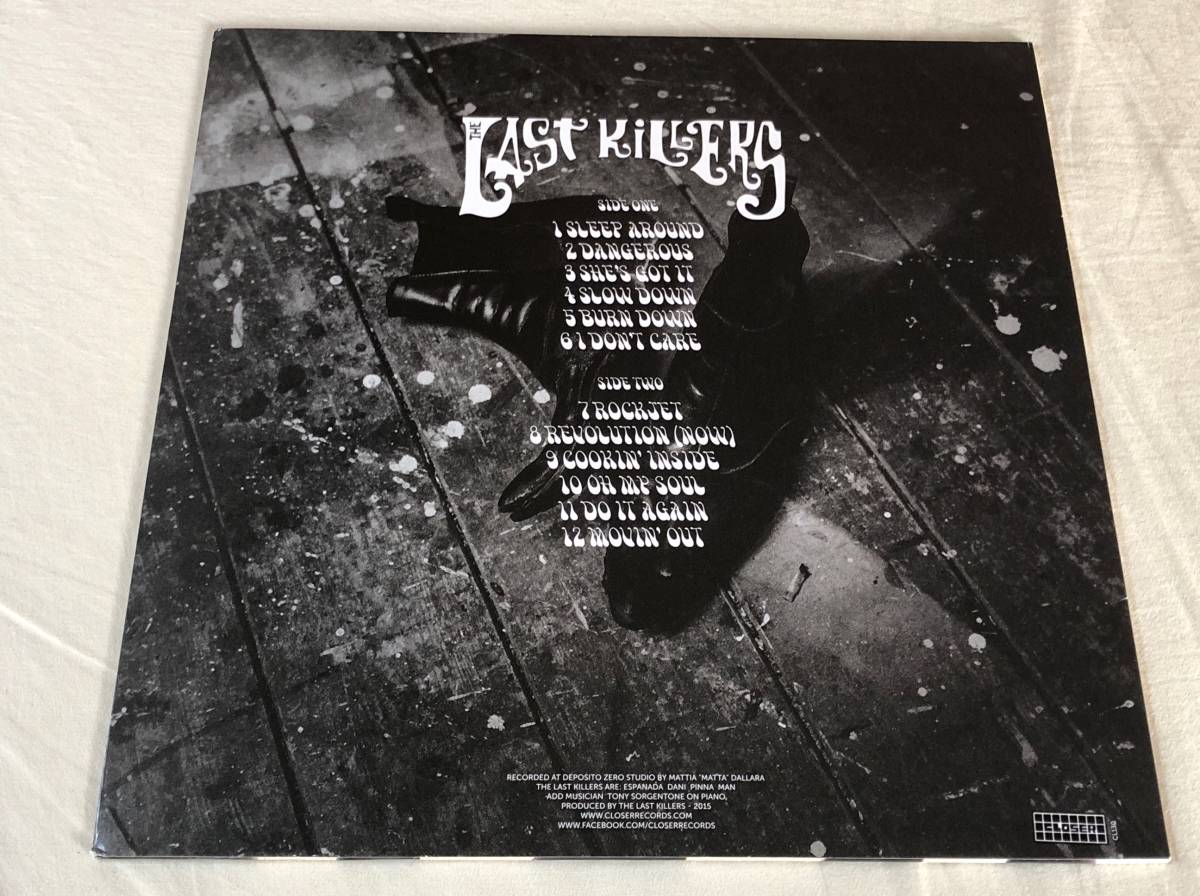 The Last Killers/Dangerous 中古LP アナログレコード CD付 ザ・ラスト・キラーズ CL130 Vinyl_画像2