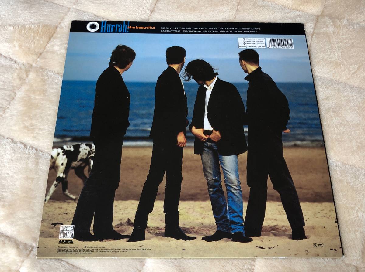 Hurrah!/The Beautiful 中古LP アナログレコード フラー KWLP10 Vinyl_画像2